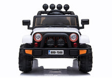 Dětské elektrické auto Jeep 4x4 s dálkovým ovládáním bílé