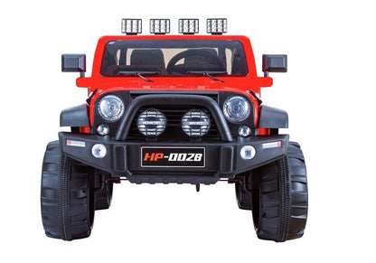 Dětské elektrické auto Jeep HP012 s dálkovým ovládáním červené
