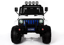 Dětské elektrické auto Jeep S2388 – 4x45W bílé | akumulátor