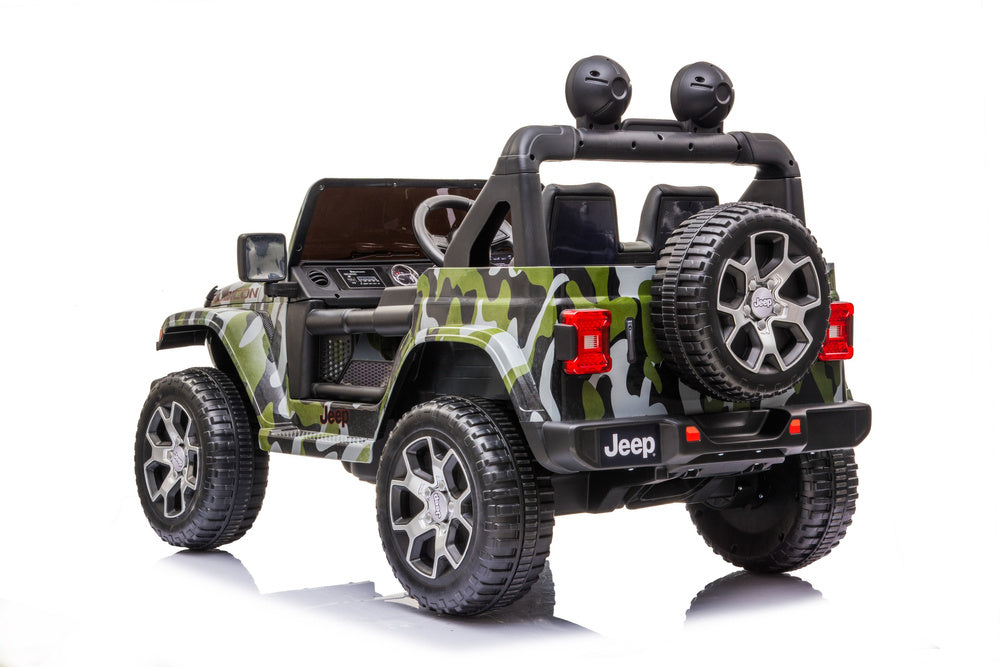 Dětské elektrické auto Jeep Wrangler – s dálkovým ovládáním