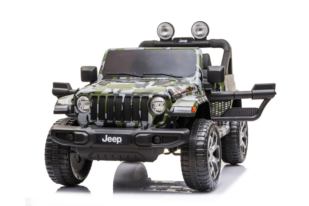 Dětské elektrické auto Jeep Wrangler – s dálkovým ovládáním
