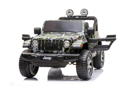 Dětské elektrické auto Jeep Wrangler – s dálkovým ovládáním