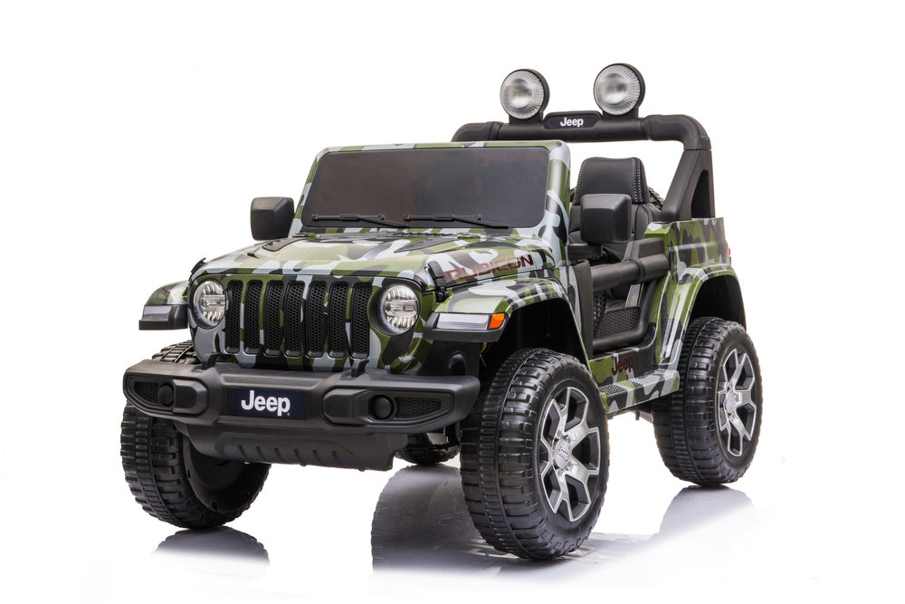 Dětské elektrické auto Jeep Wrangler – s dálkovým ovládáním