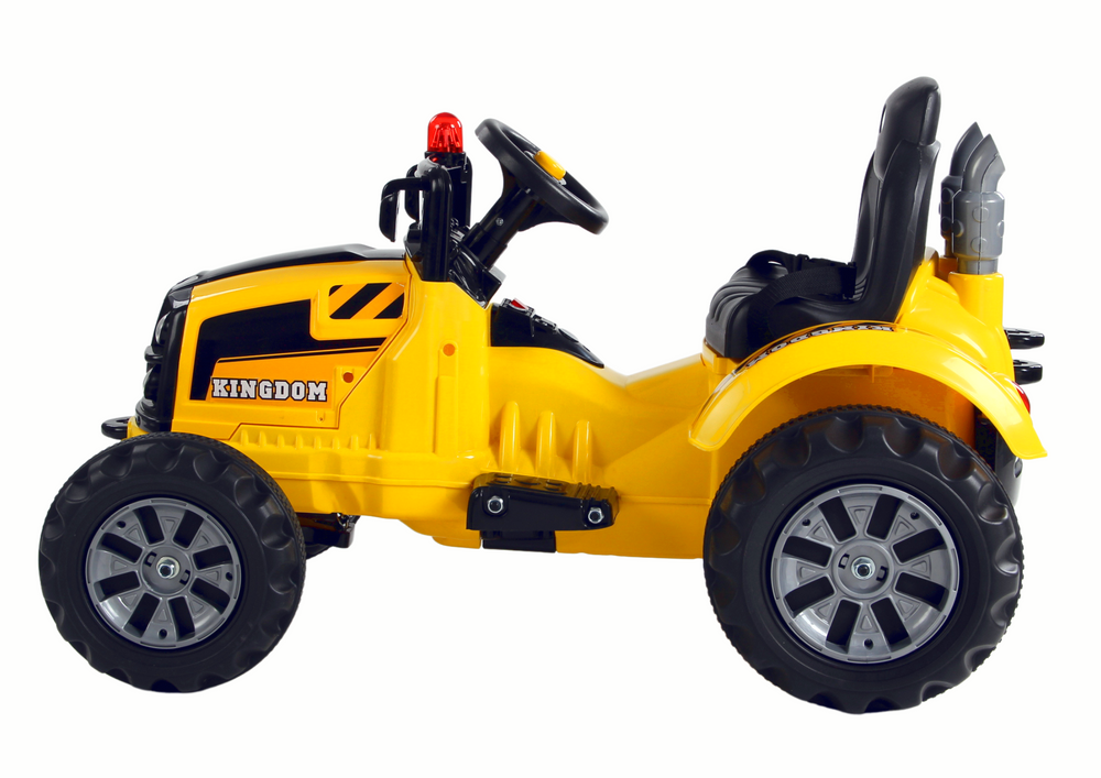 Dětské elektrické auto JS328D – na akumulátor | žluté