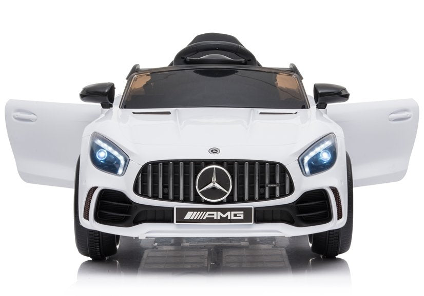 Dětské elektrické auto Mercedes AMG GT R – s dálkovým ovládáním | bílé