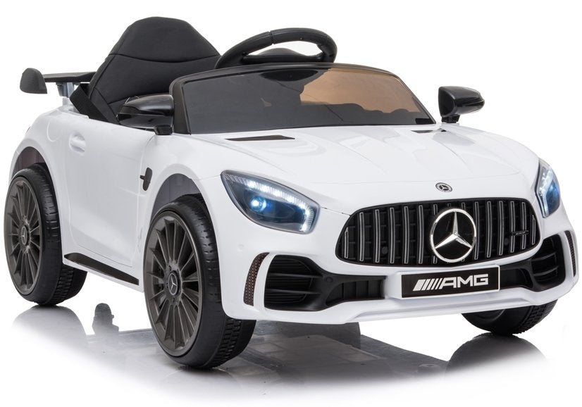 Dětské elektrické auto Mercedes AMG GT R – s dálkovým ovládáním | bílé