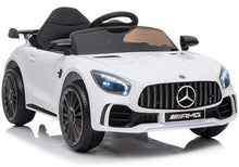 Dětské elektrické auto Mercedes AMG GT R – s dálkovým ovládáním | bílé