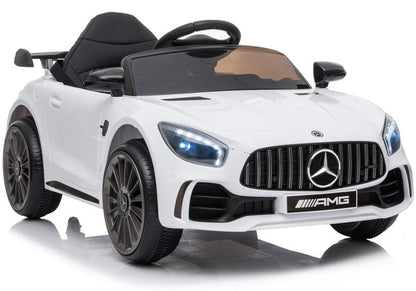 Dětské elektrické auto Mercedes AMG GT R – s dálkovým ovládáním | bílé