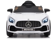 Dětské elektrické auto Mercedes AMG GT R – s dálkovým ovládáním | bílé