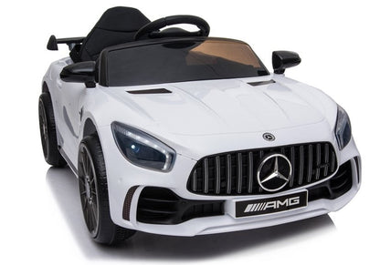 Dětské elektrické auto Mercedes AMG GT R – s dálkovým ovládáním | bílé