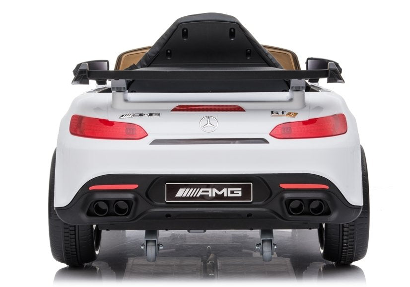 Dětské elektrické auto Mercedes AMG GT R – s dálkovým ovládáním | bílé
