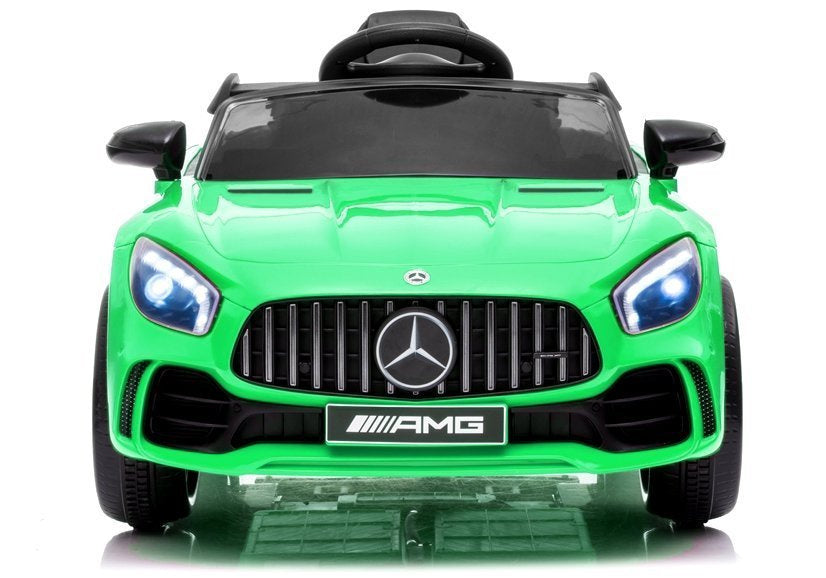 Dětské elektrické auto Mercedes AMG GT R s dálkovým ovládáním zelené