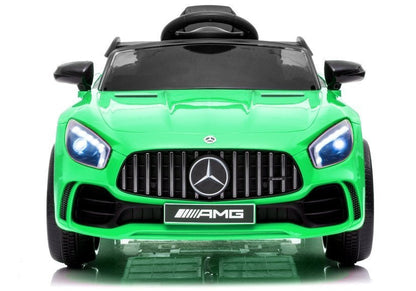 Dětské elektrické auto Mercedes AMG GT R s dálkovým ovládáním zelené