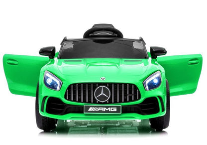 Dětské elektrické auto Mercedes AMG GT R s dálkovým ovládáním zelené