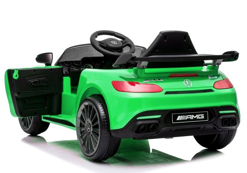 Dětské elektrické auto Mercedes AMG GT R s dálkovým ovládáním zelené