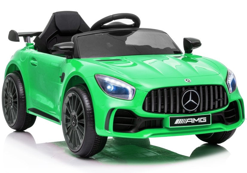 Dětské elektrické auto Mercedes AMG GT R s dálkovým ovládáním zelené