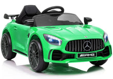 Dětské elektrické auto Mercedes AMG GT R s dálkovým ovládáním zelené