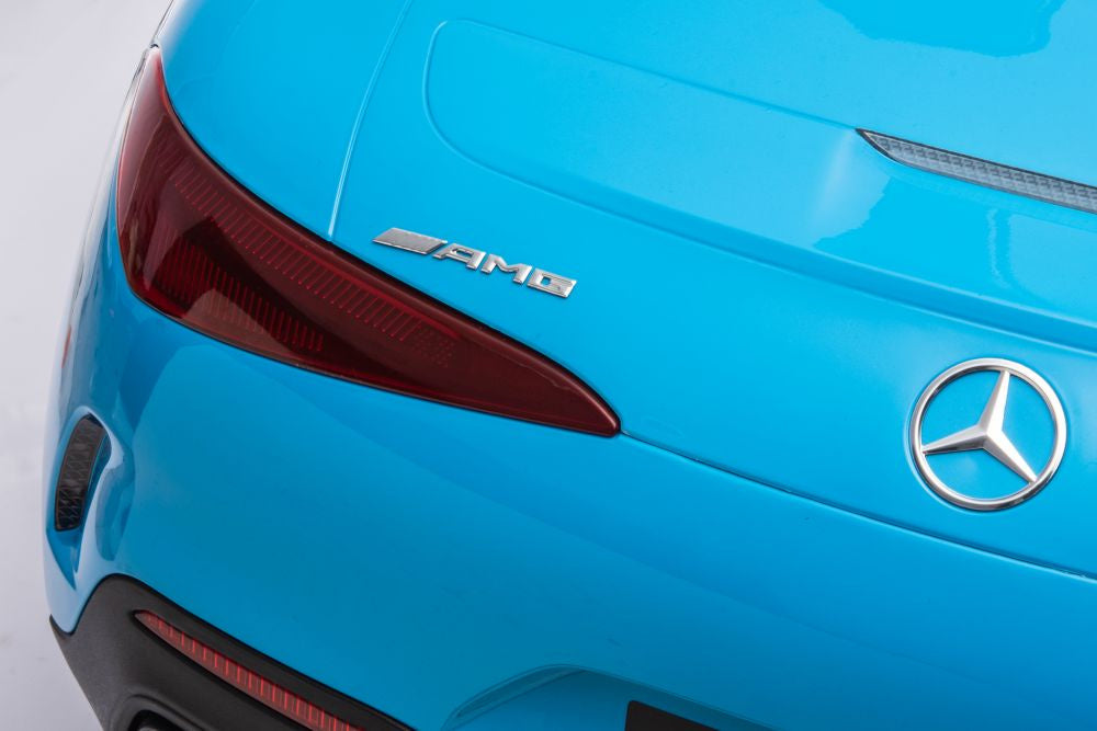 Dětské elektrické auto Mercedes AMG SL63 – modré