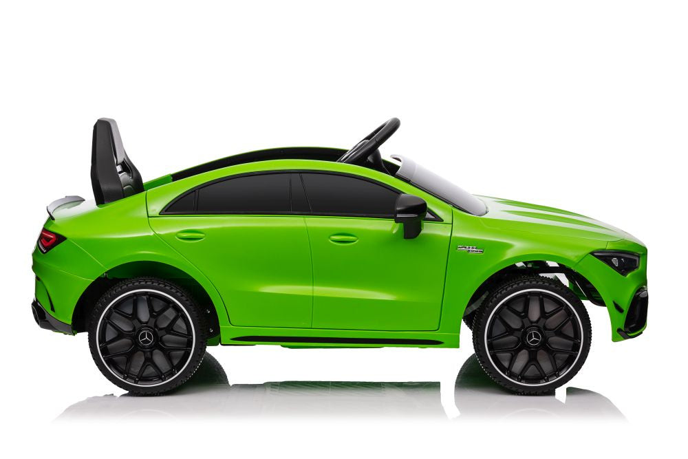Dětské elektrické auto Mercedes CLA 45s AMG 4x4 zelené