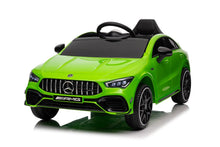 Dětské elektrické auto Mercedes CLA 45s AMG 4x4 zelené