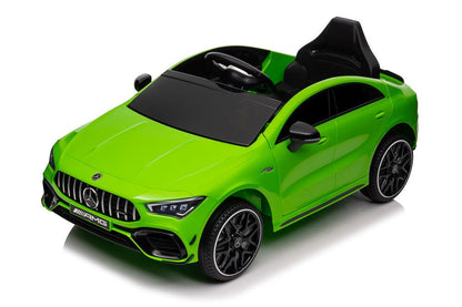 Dětské elektrické auto Mercedes CLA 45s AMG 4x4 zelené