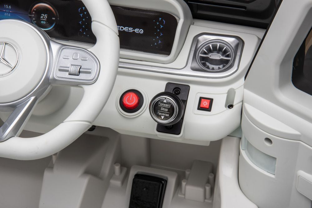 Dětské elektrické auto Mercedes EQG 4x4 bílé