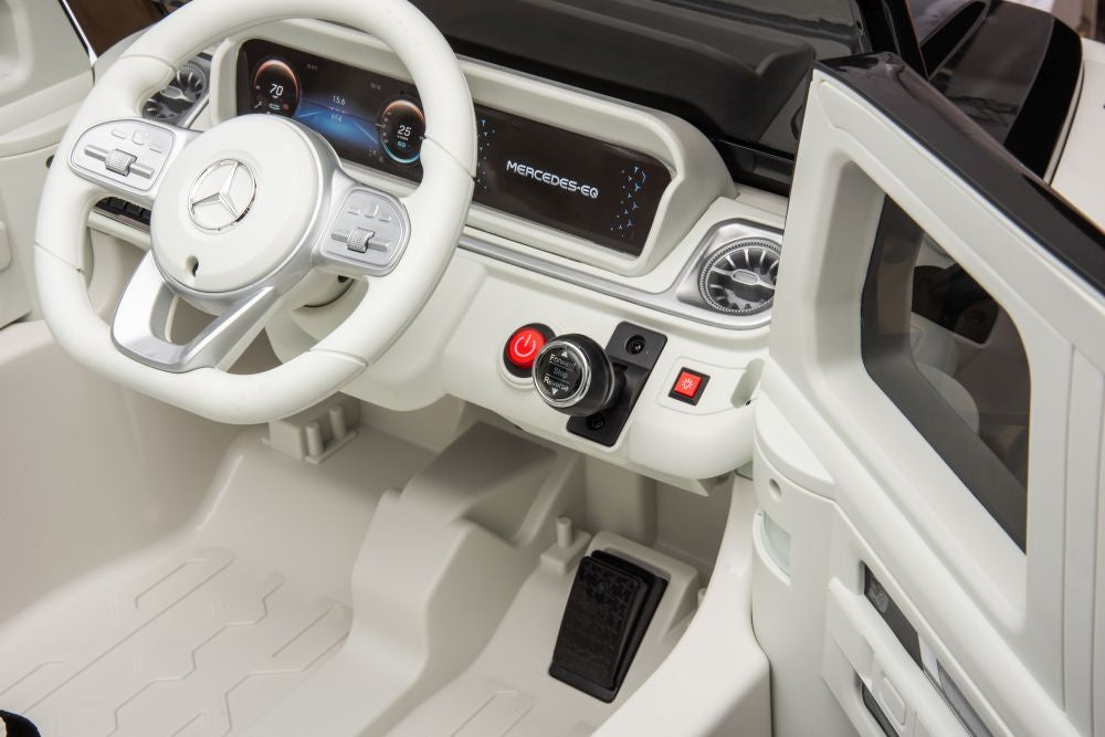 Dětské elektrické auto Mercedes EQG 4x4 bílé