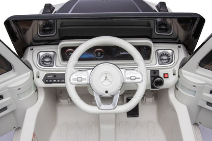 Dětské elektrické auto Mercedes EQG 4x4 bílé