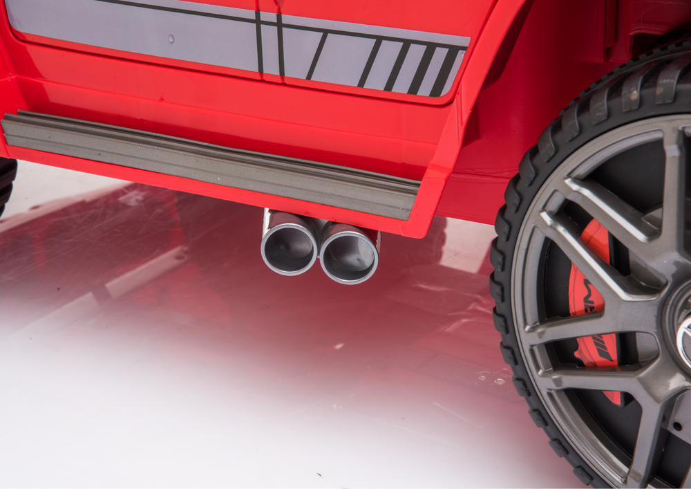 Dětské elektrické auto Mercedes G63 s akumulátorem červené