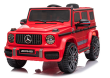 Dětské elektrické auto Mercedes G63 s akumulátorem červené