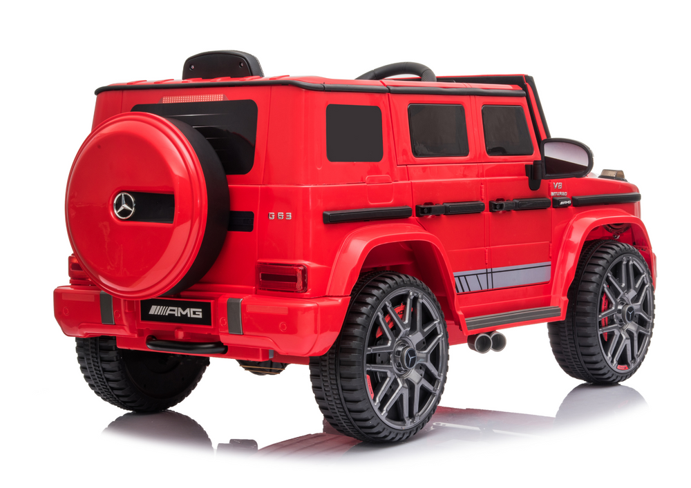 Dětské elektrické auto Mercedes G63 s akumulátorem červené