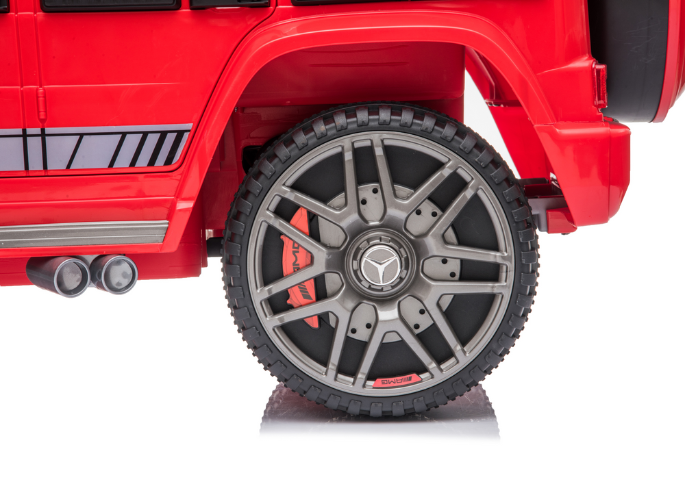 Dětské elektrické auto Mercedes G63 s akumulátorem červené