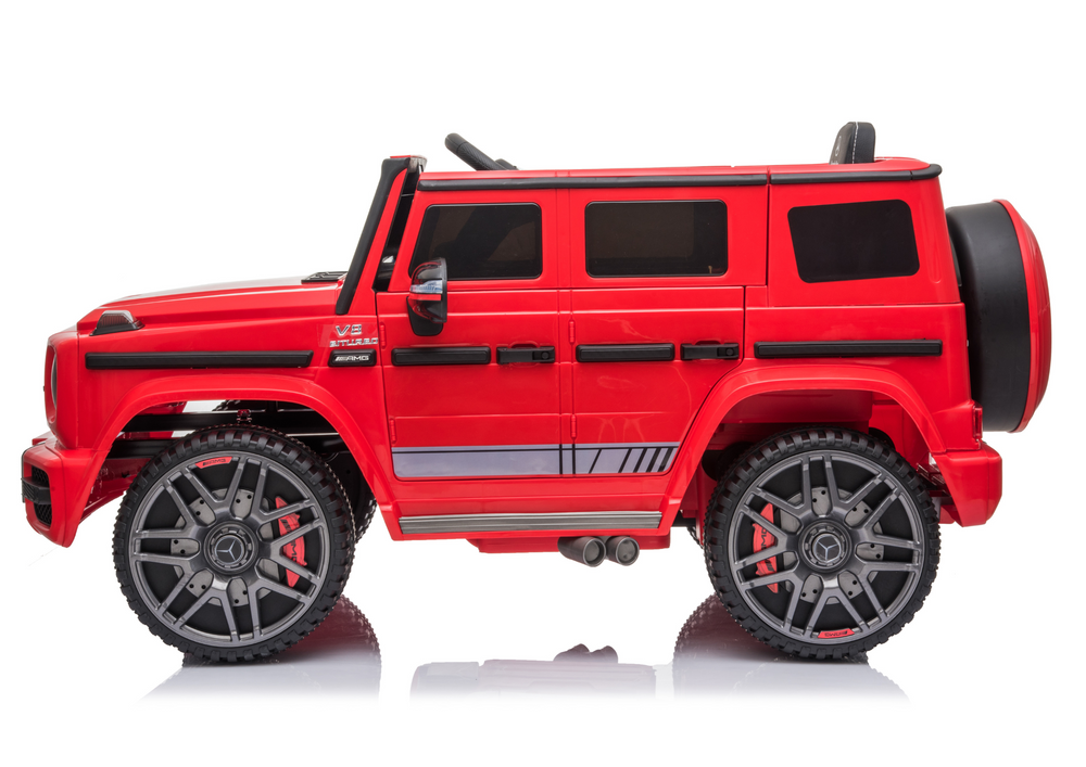 Dětské elektrické auto Mercedes G63 s akumulátorem červené