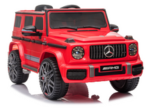 Dětské elektrické auto Mercedes G63 s akumulátorem červené