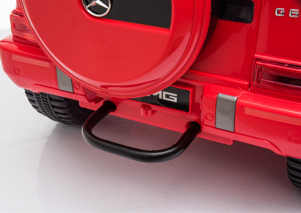 Dětské elektrické auto Mercedes G63 s akumulátorem červené