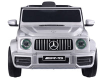 Dětské elektrické auto Mercedes G63 s ovladačem – Stříbrné