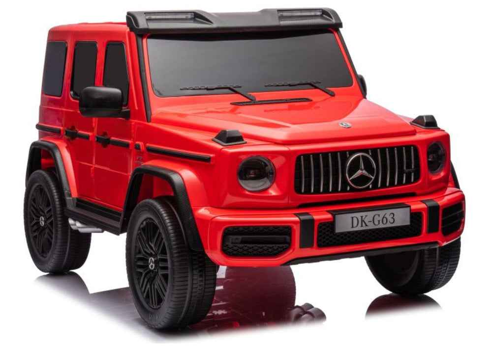 Dětské elektrické auto Mercedes G63 XXL červené 4x4