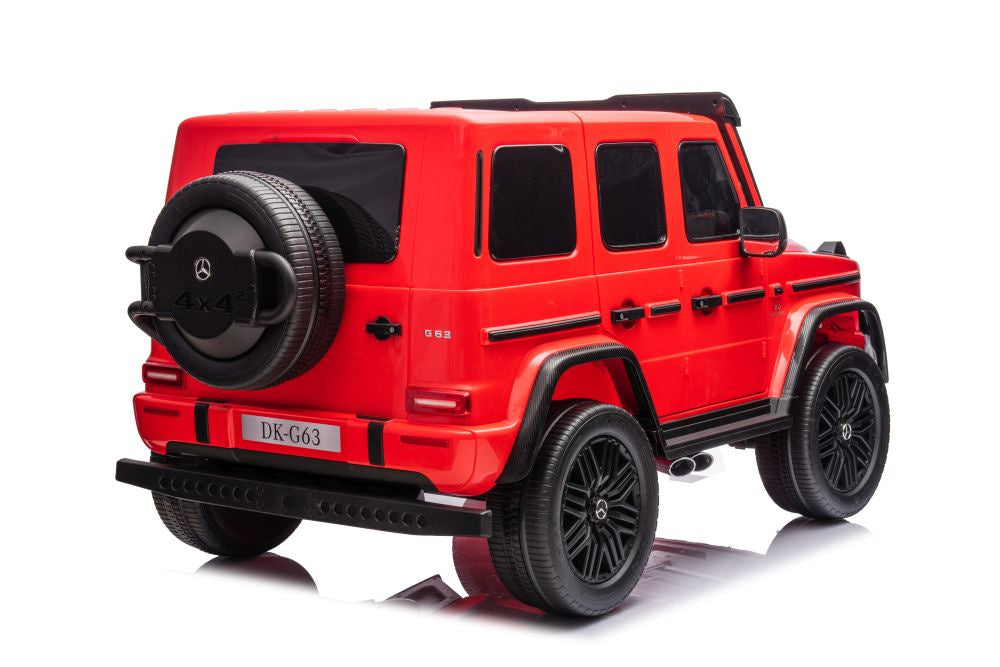 Dětské elektrické auto Mercedes G63 XXL červené 4x4