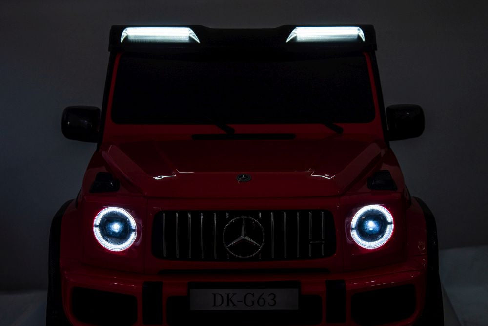 Dětské elektrické auto Mercedes G63 XXL červené 4x4