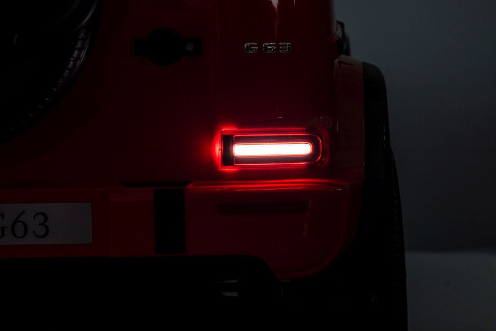 Dětské elektrické auto Mercedes G63 XXL červené 4x4