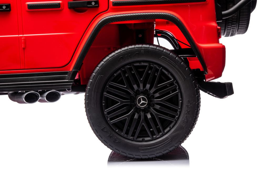 Dětské elektrické auto Mercedes G63 XXL červené 4x4