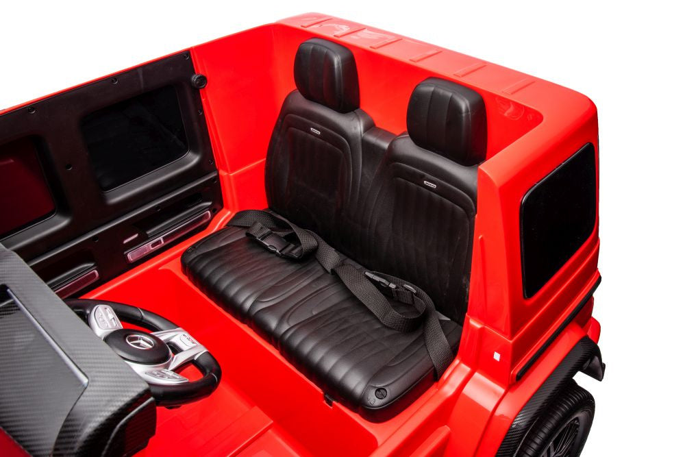 Dětské elektrické auto Mercedes G63 XXL červené 4x4