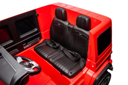 Dětské elektrické auto Mercedes G63 XXL červené 4x4