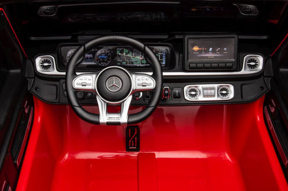 Dětské elektrické auto Mercedes G63 XXL červené 4x4