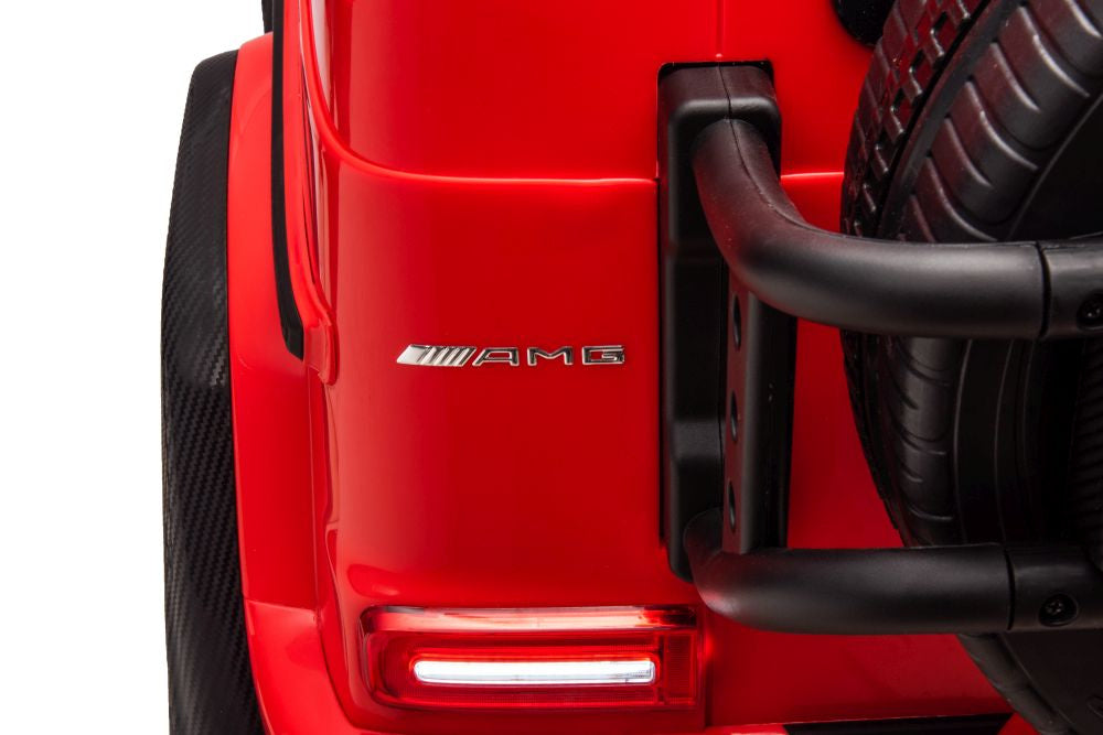 Dětské elektrické auto Mercedes G63 XXL červené 4x4
