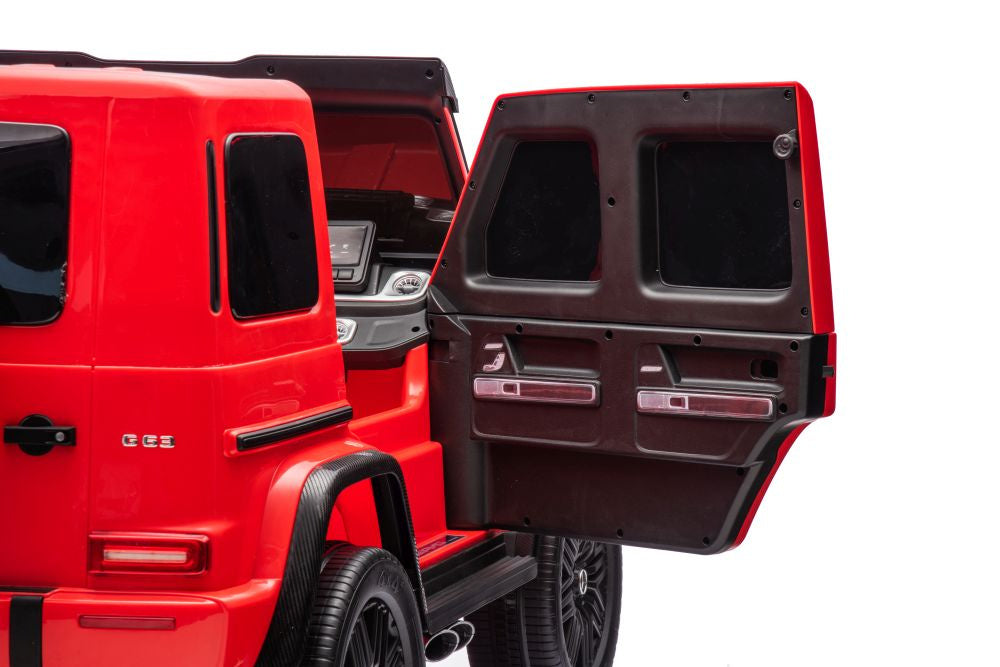 Dětské elektrické auto Mercedes G63 XXL červené 4x4