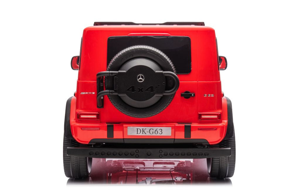 Dětské elektrické auto Mercedes G63 XXL červené 4x4