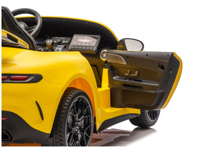 Dětské elektrické auto Mercedes GT63 AMG 24V žluté – DK-GT63