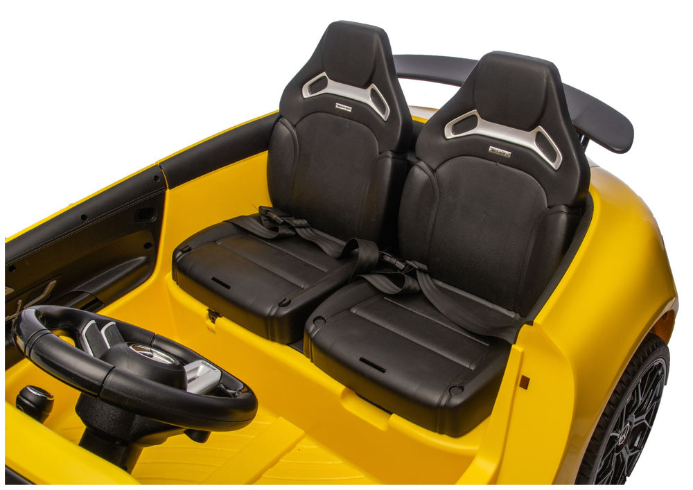 Dětské elektrické auto Mercedes GT63 AMG 24V žluté – DK-GT63