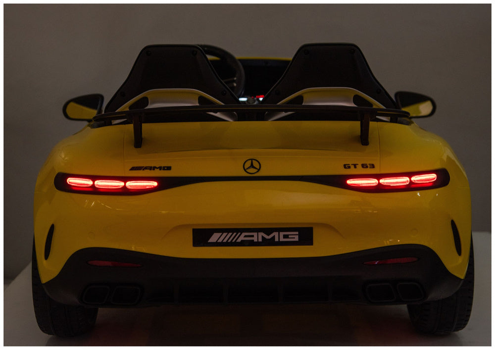 Dětské elektrické auto Mercedes GT63 AMG 24V žluté – DK-GT63